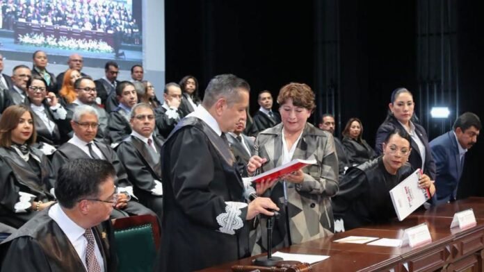 San Mateo Atenco reconoce avances del Poder Judicial del Edomex tras primer informe de Héctor Macedo San Mateo Atenco reconoce avances del Poder Judicial del Edomex tras primer informe de Héctor Macedo