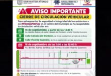 San Mateo Atenco anuncia cierres viales por Fiestas Patrias 2026: tome previsiones San Mateo Atenco anuncia cierres viales por Fiestas Patrias 2026: tome previsiones