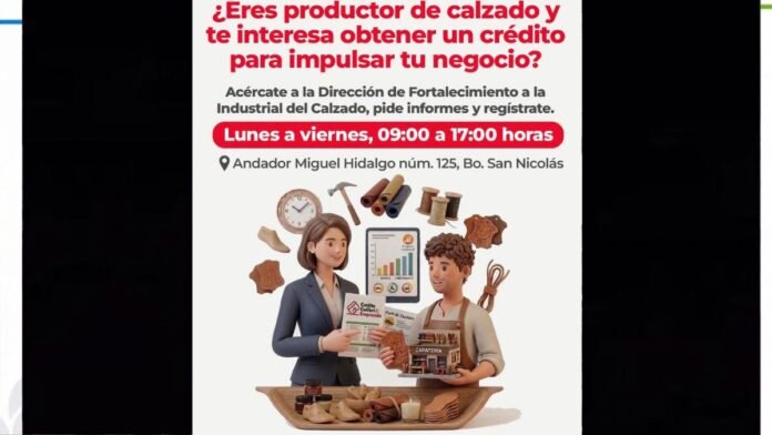 ¿Eres productor de calzado en San Mateo Atenco? Ayuntamiento ofrece opciones de crédito