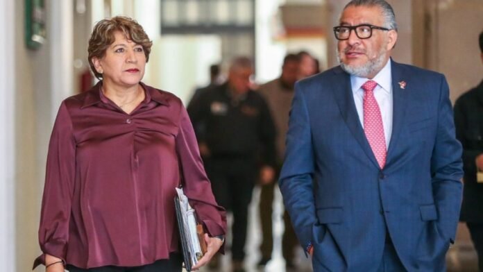 Delfina Gómez y Horacio Duarte Olivares