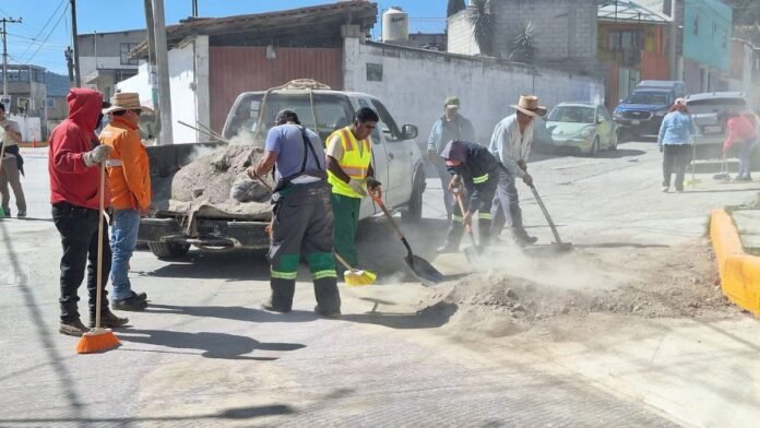 San Francisco Putla se prepara para inaugurar calles Independencia y Lázaro Cárdenas en Tenango del valle