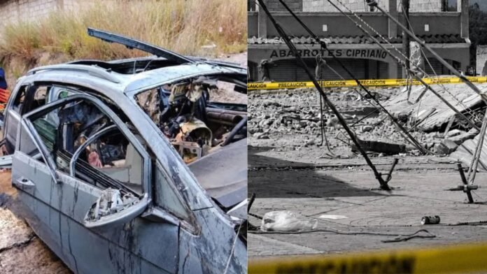 Explosión de pirotecnia en Cuautitlán Izcalli