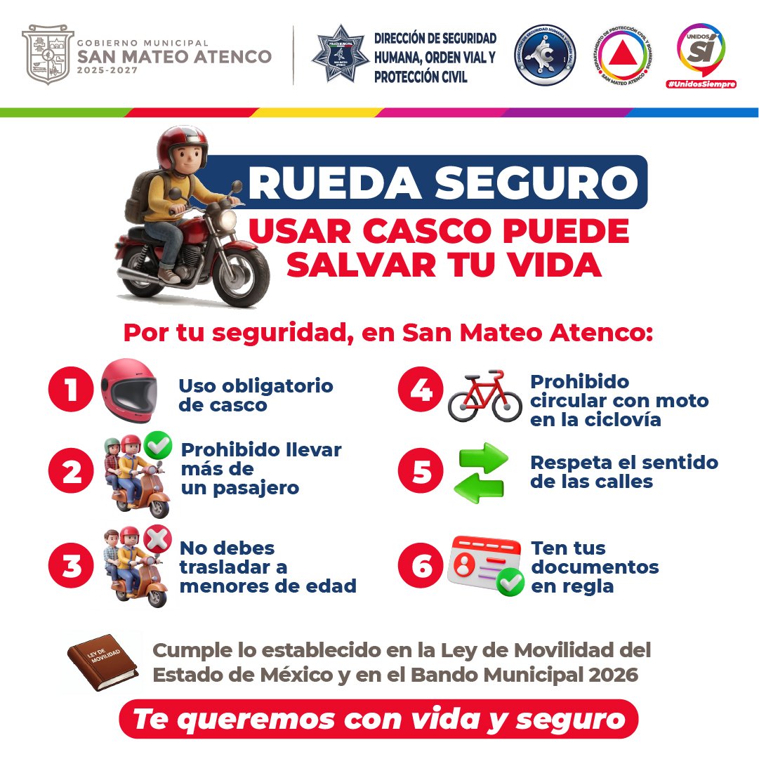 Rueda seguro - San Mateo Atenco