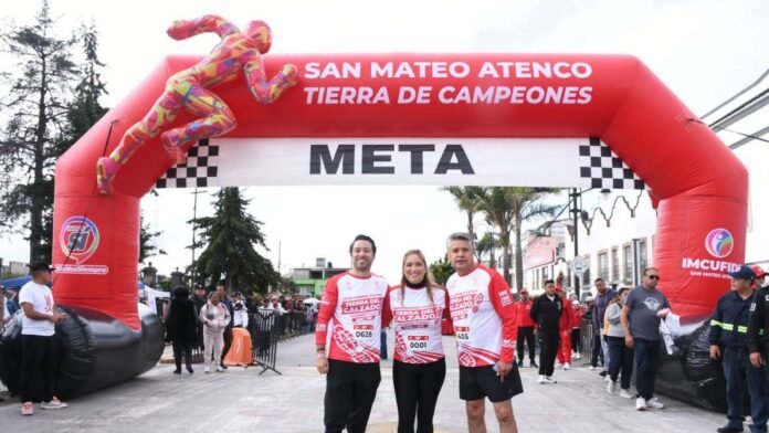 San Mateo Atenco reúne a más de mil corredores en la Carrera Tierra del Calzado 2026
