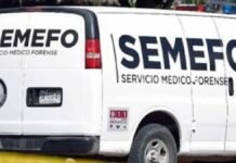 Persona muere tras desplomarse en la calle 1 de Mayo, en Toluca Semefo