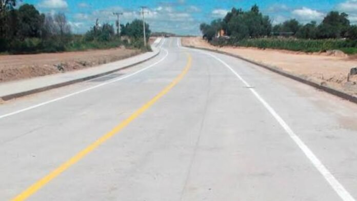 carretera de concreto