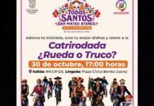 Catrirodada 2026 en San Mateo Atenco: invitan a celebrar el Día de Muertos en bicicleta Cuatrirodada rueda o truco en san mateo atenco