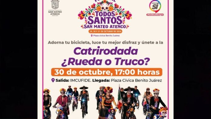 Cuatrirodada rueda o truco en san mateo atenco
